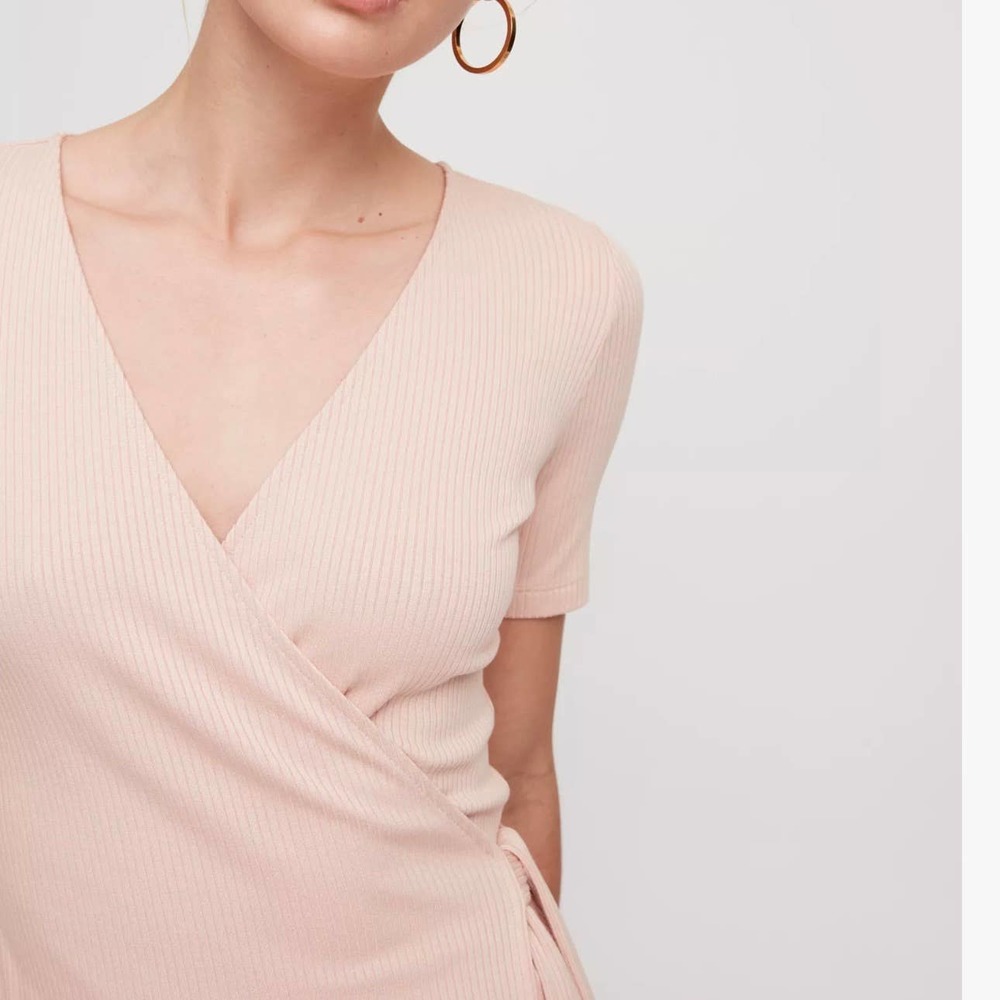 Aritzia Babaton Dashiell‎ Top Pink Prima Size XS